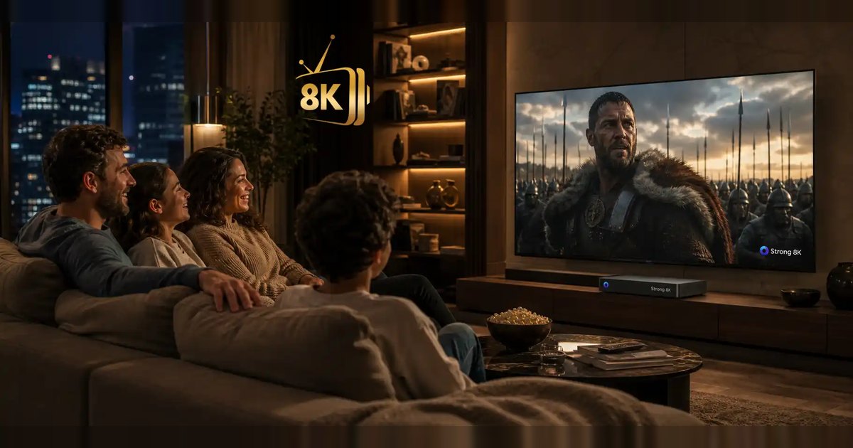 Strong 8K official brand visual
